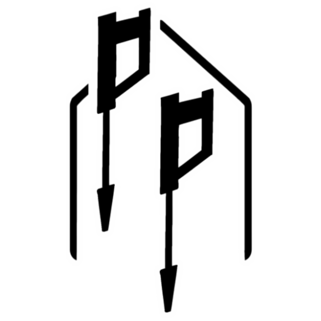 Pure Pressure Icon White outline