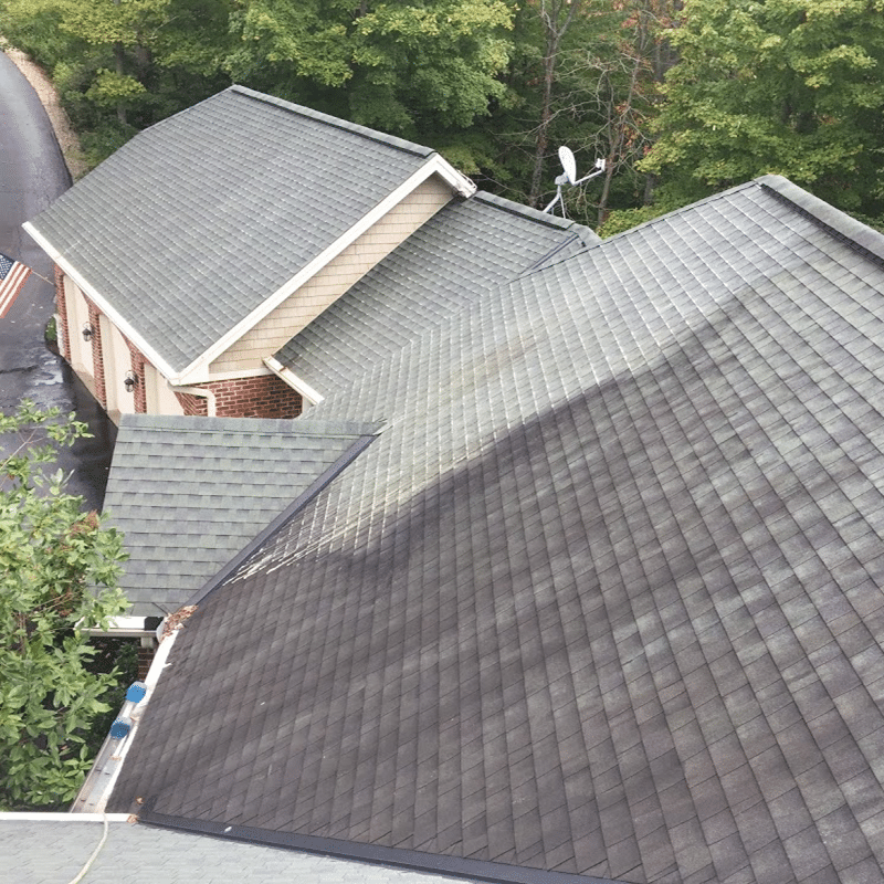 roof soft washing service in little rock ar
